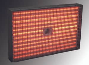 flat panel infrared heater v series