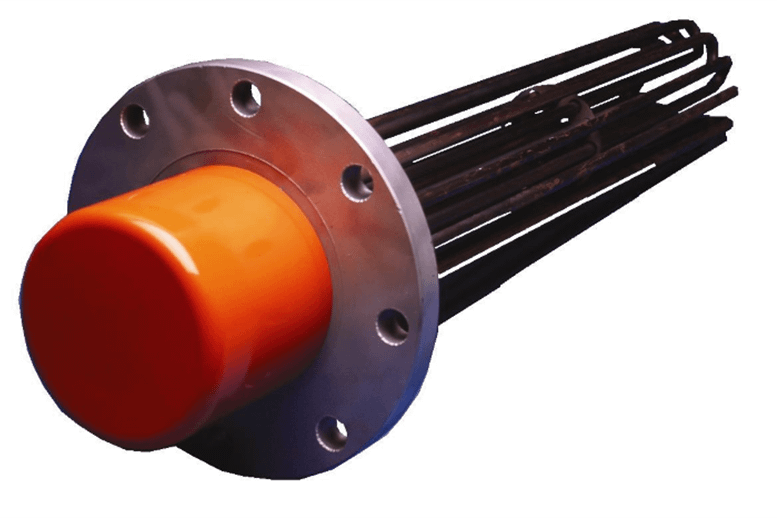 Flange heater - CSN® - Schniewindt GmbH & Co. KG - for liquids / for gas /  immersion