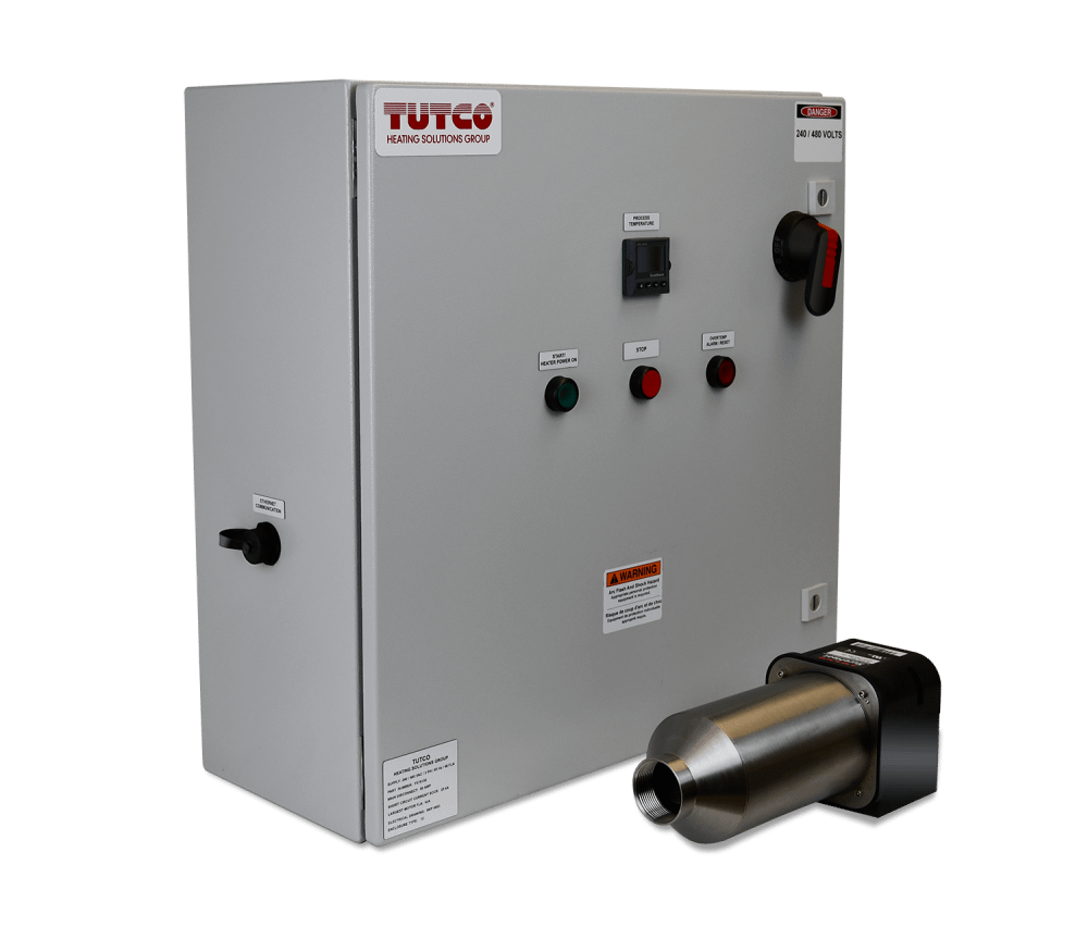 Inline heater control panel Southeast Thermal Systems